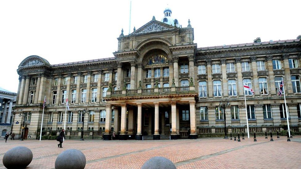 General view of Birmingham City Council House