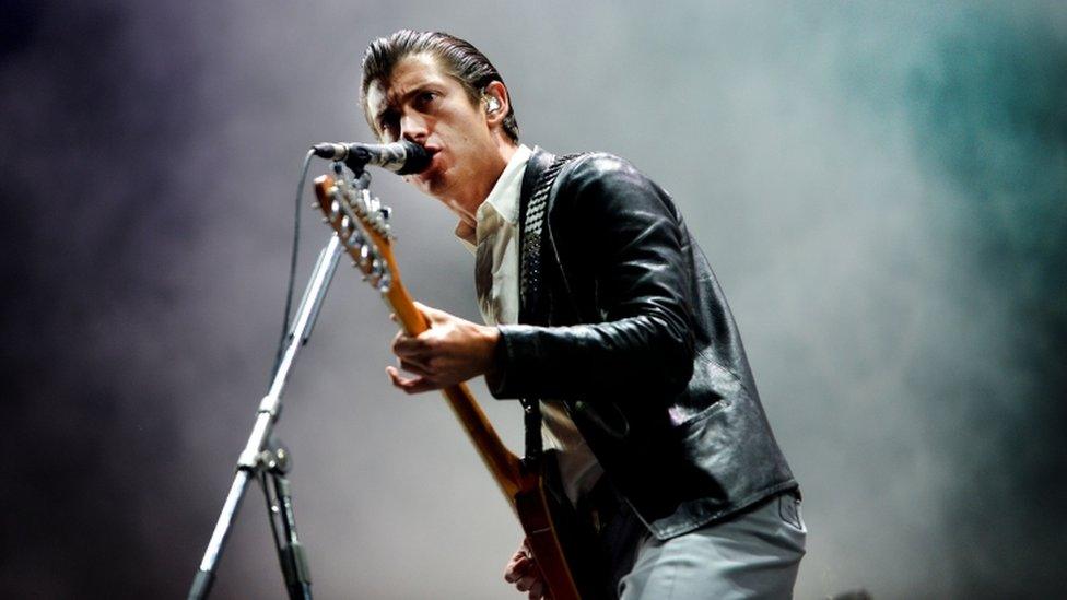 Alex Turner of Arctic Monkeys