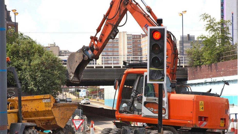 Road building