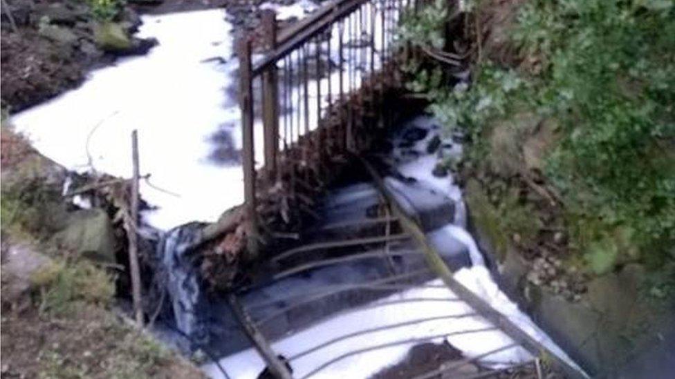 The river at Coedpoeth