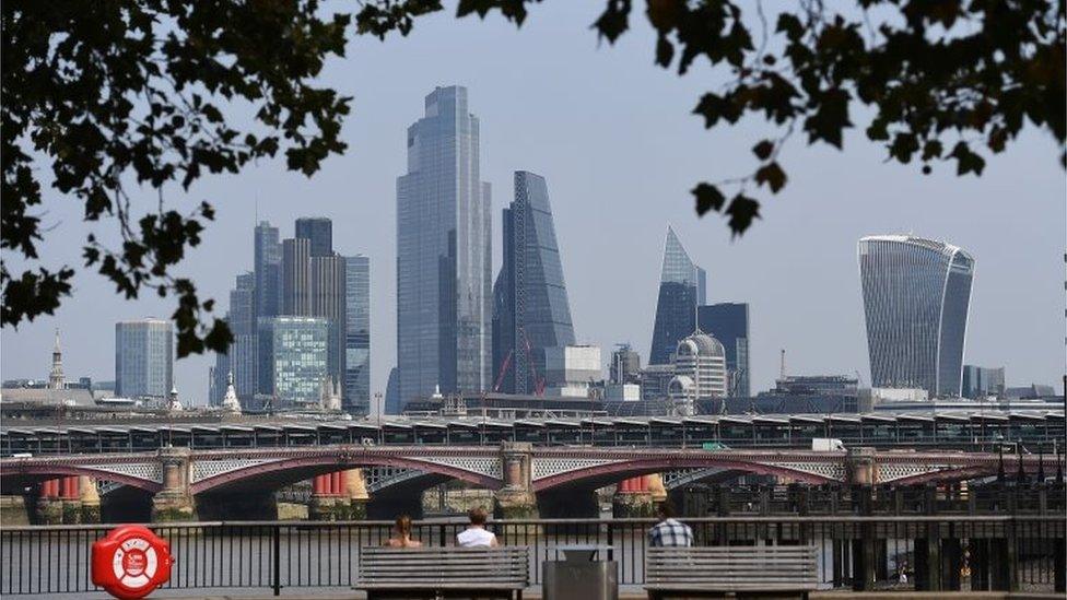 City of London skyline