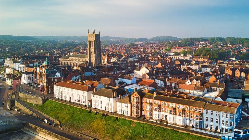 Cromer aerial view