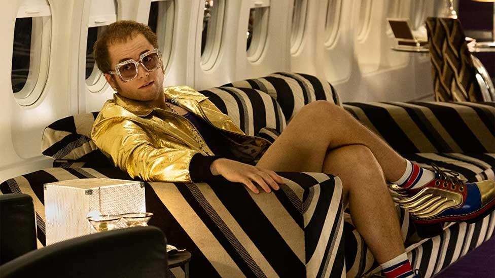 Taron Egerton in Rocketman