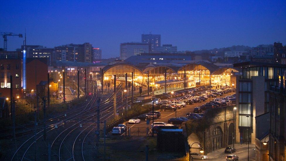 Newcastle Central Station