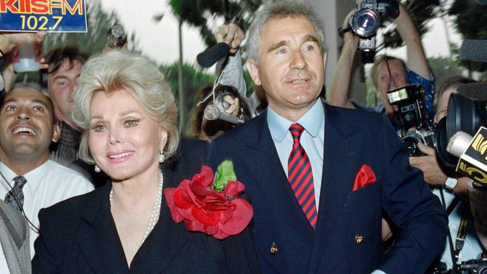 Zsa Zsa Gabor and Frederic Prinz von Anhalt