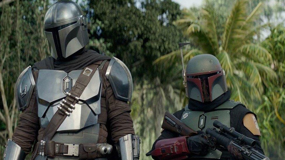 Boba Fett and Din Jarin.