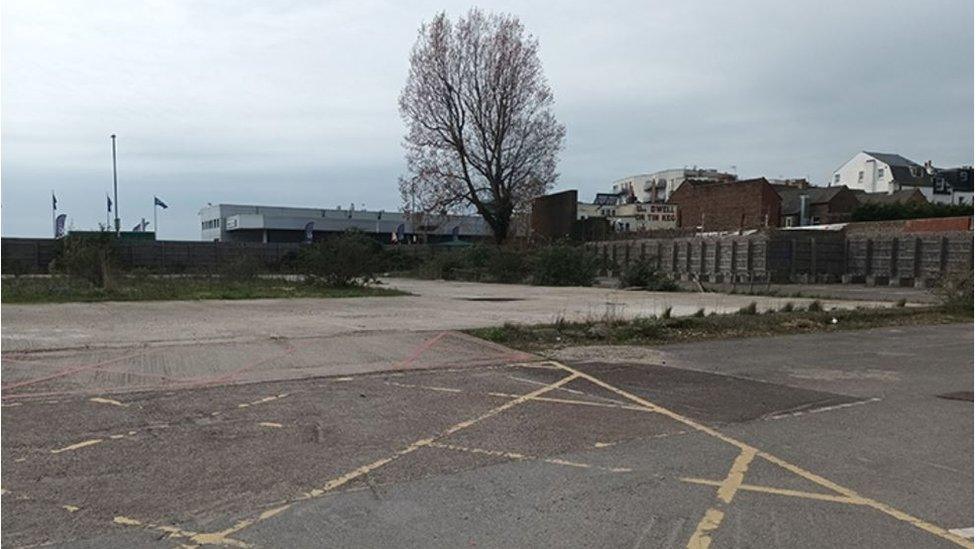 Site of former Adur District Council HQ in Shoreham