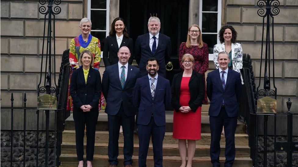 scottish cabinet team