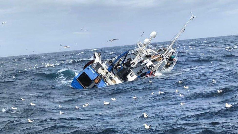 Ocean Quest sinking