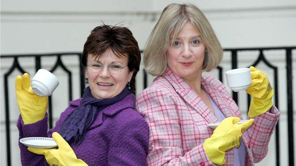 Julie Walters and Victoria Wood