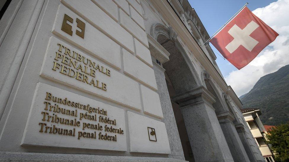 Image shows the Swiss Federal Criminal Court