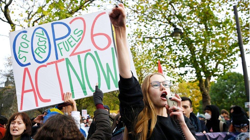 protesters gather at Kelvingrove