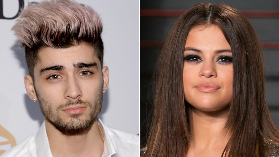 Zayn Malik and Selena Gomez