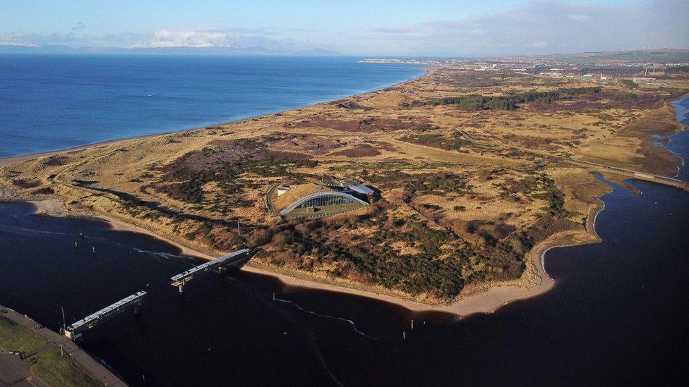 The Big Idea, Ardeer peninsula, Stevenston, North Ayrshire, Scotland.