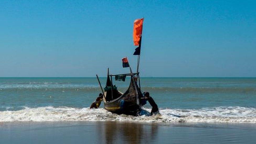 Representational image: Fishermen set out on a fishing boat at Sabrang beach area, a boarding point of Rohingya refugees migrating to Malaysia by boat.