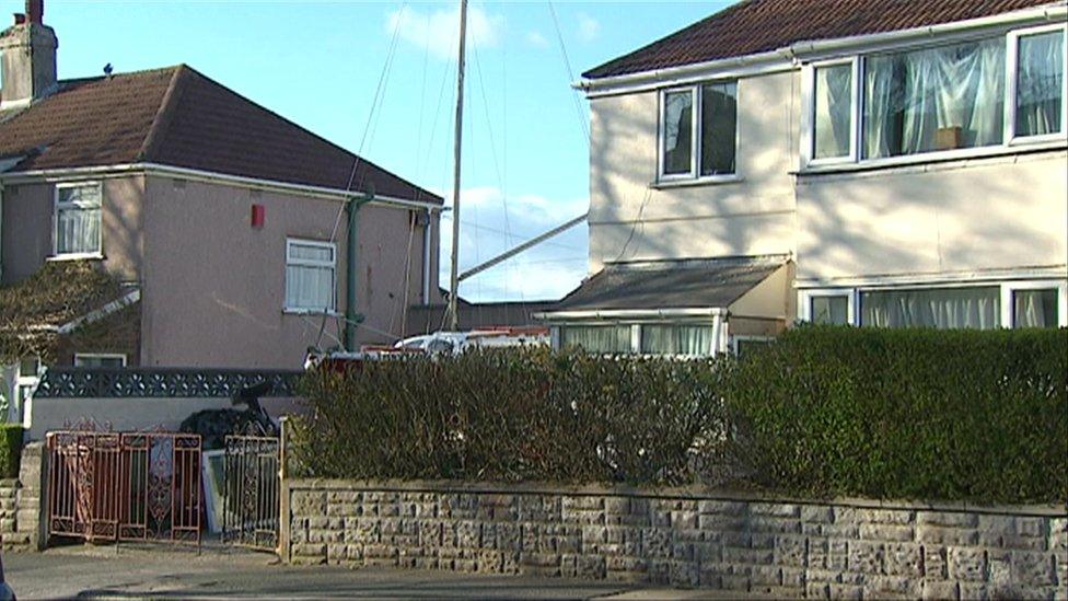 Scene of Pimlott incident