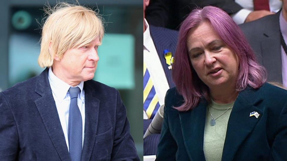 Michael Fabricant a Liz Saville Roberts