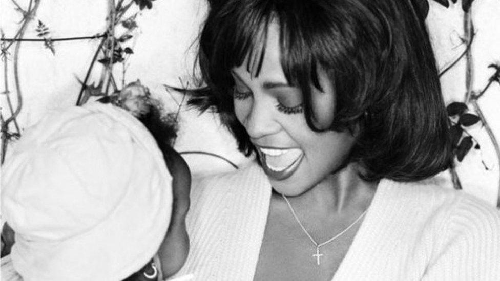 Whitney Houston and Bobbi