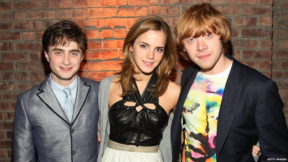 Emma Watson, Daniel Radcliffe and Rupert Grint