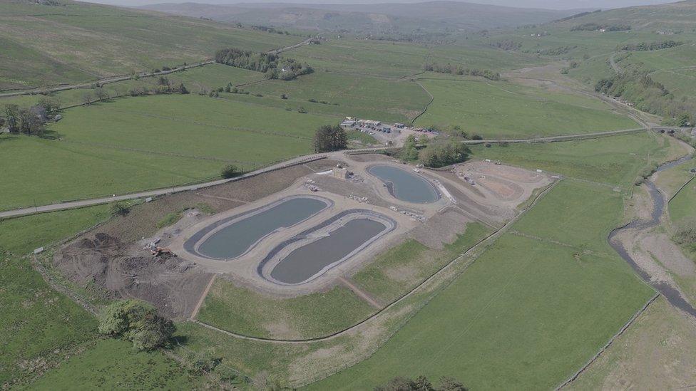 Nent Haggs treatment ponds and reed beds