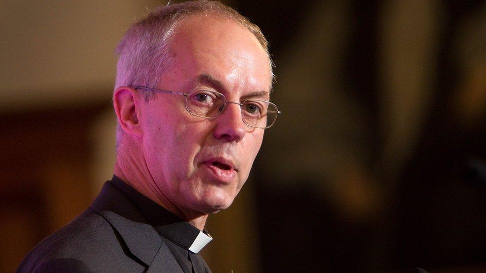 Archbishop of Canterbury Justin Welby