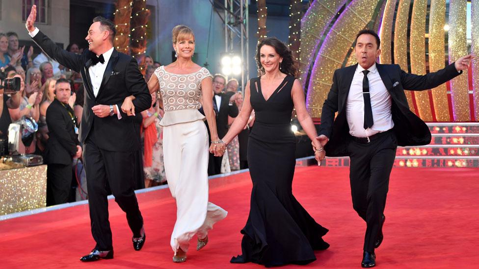 Craig Revel-Horwood, Darcey Bussell, Shirley Ballas and Bruno Tonioli