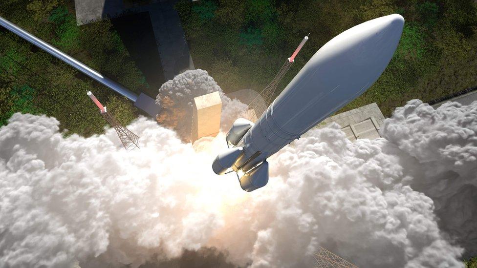 Artwork: The Ariane 6 should launch first in 2020