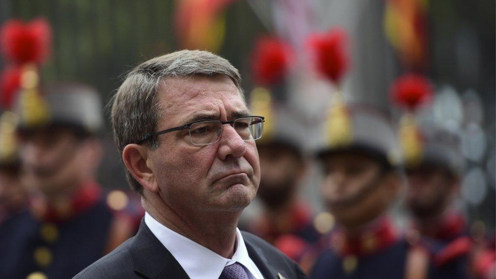 US Secretary of Defense Ashton Carter