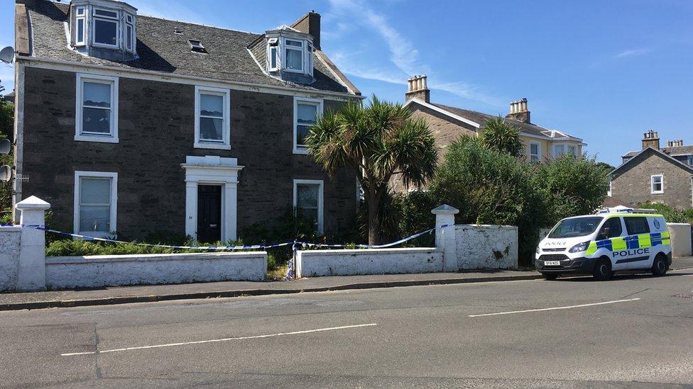 Houses sealed off in Ardbeg