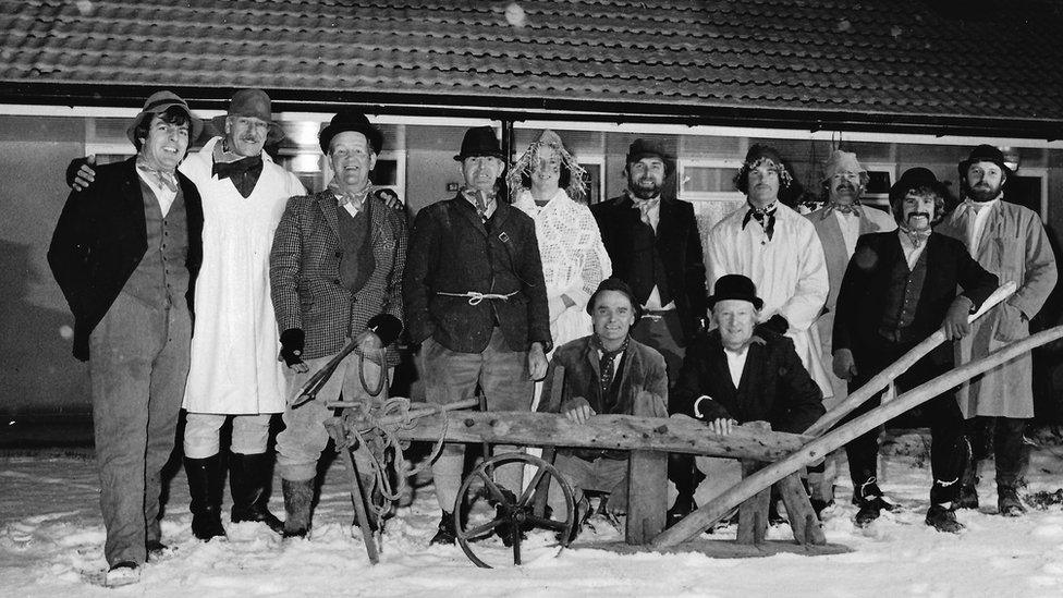 Balsham Ploughmen late 1970s