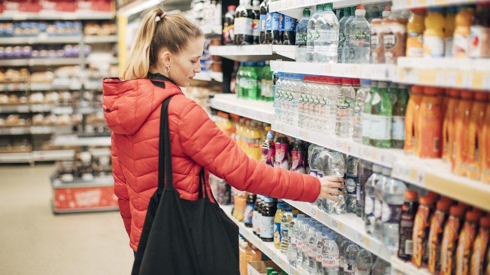 Woman shopping