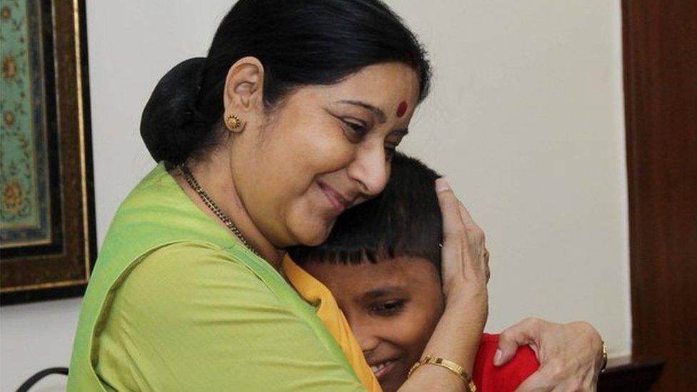 Ms Swaraj thanked the media for bringing Sonu's story to her notice