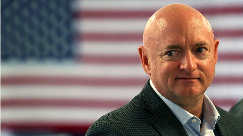 Retired NASA astronaut Mark Kelly