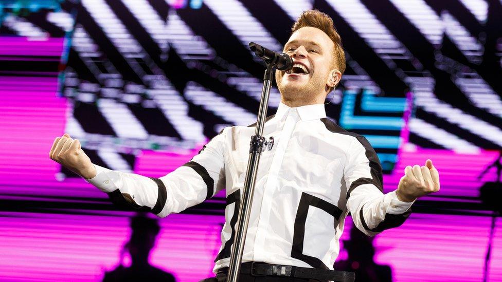 Olly Murs at V Festival 2015