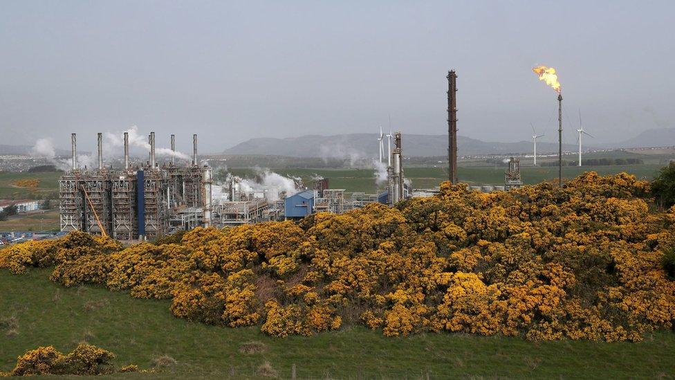 Flaring at Mossmorran