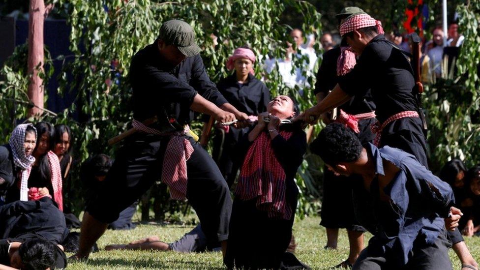 Cambodians mark the National Day of Remembrance, known as the Day of Anger