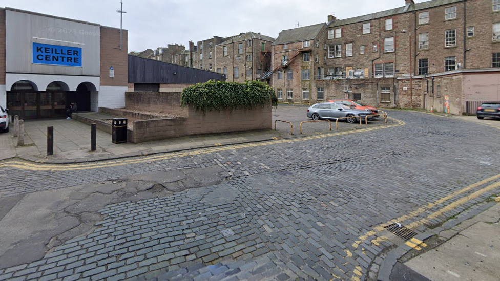 New Inn Entry was cordoned off on Wednesday morning after a report of serious sexual assault on a woman was made to police.