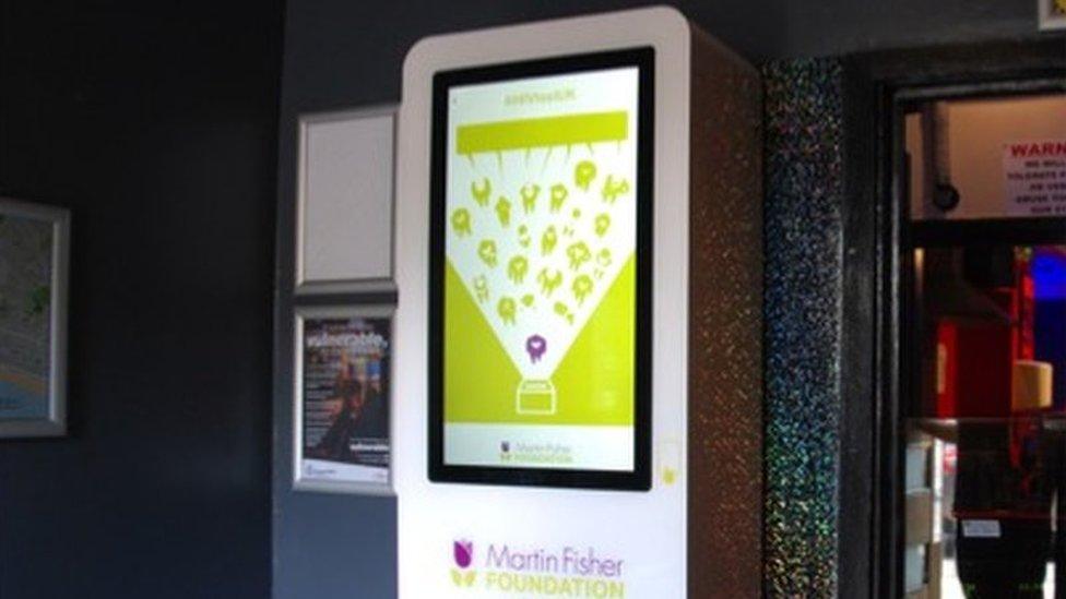 A vending machine containing HIV test kits is being trialled in Brighton