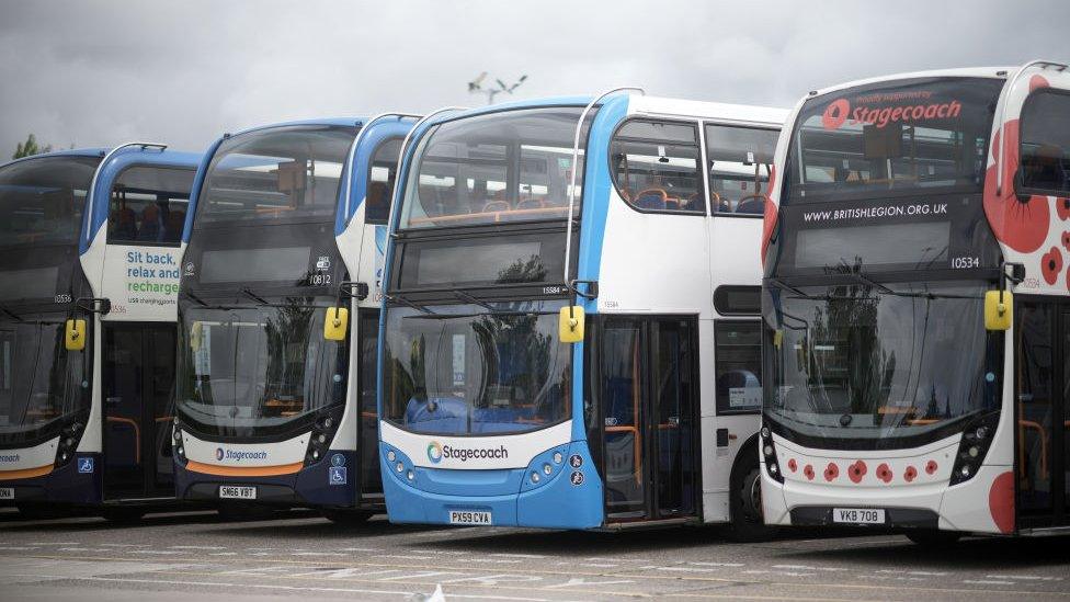 Stagecoach buses