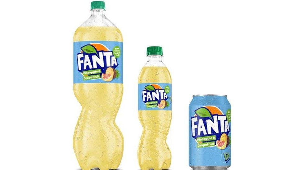 Fanta Pineapple and Grapefruit