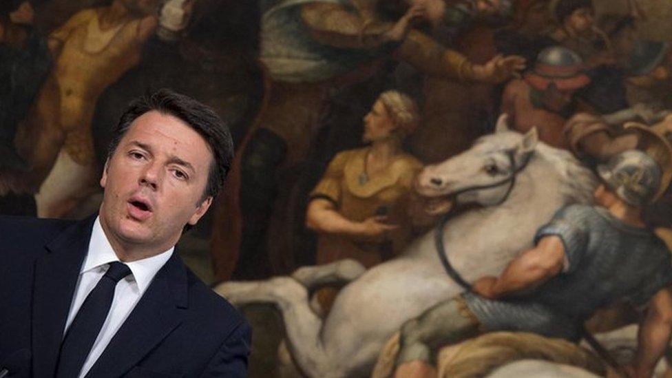 Matteo Renzi speaks on the terror attack in Dhaka, Bangladesh, in Rome, Italy, 02 July 2016