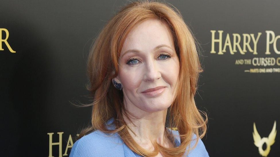 JK Rowling at the Harry Potter and the Cursed Child premiere