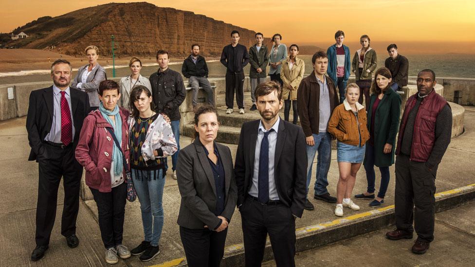 The cast of Broadchurch