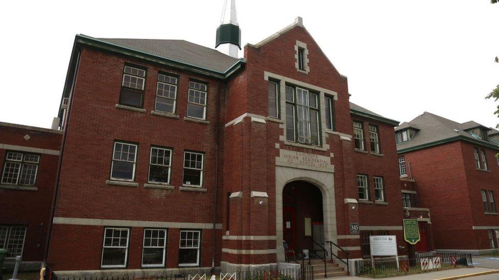 Former Kamloops Indian Residential School