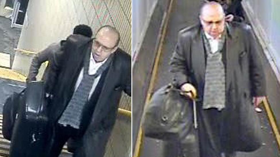 CCTV images of Ion Craciunescu