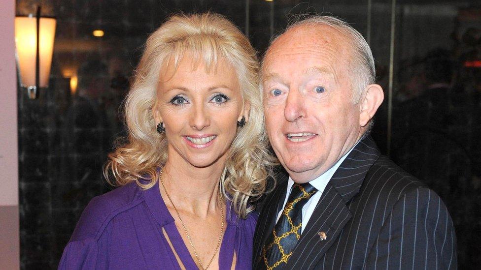 Paul Daniels with Debbie McGee