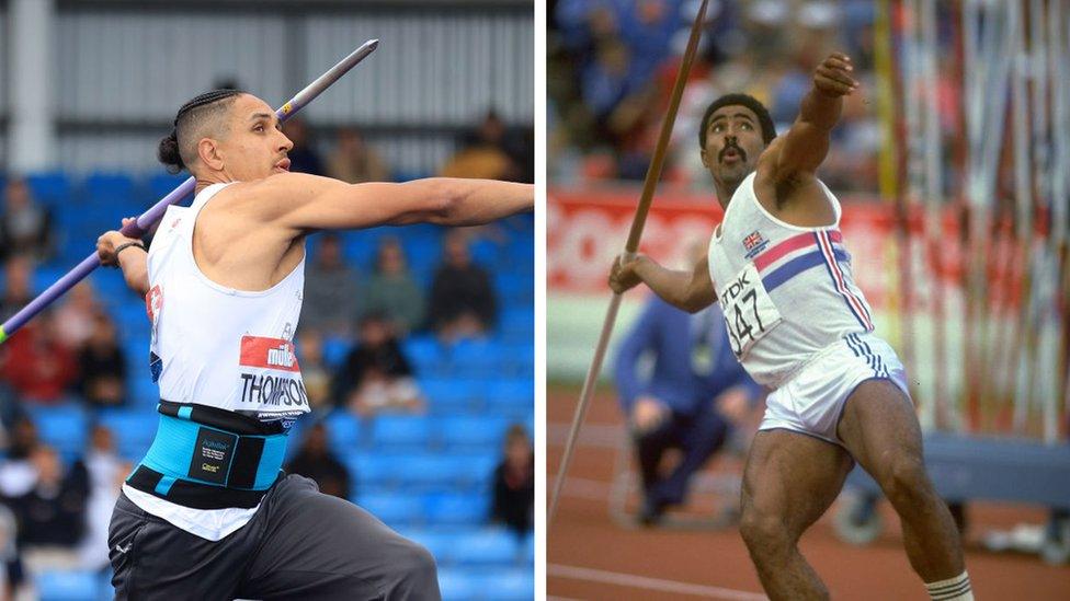 Elliott and Daley Thompson