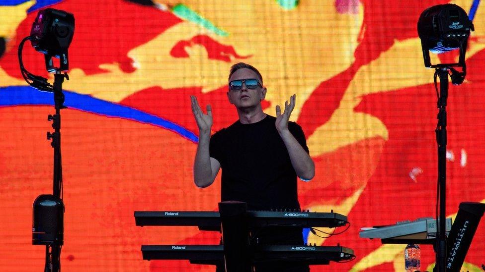 Andrew Fletcher of Depeche Mode