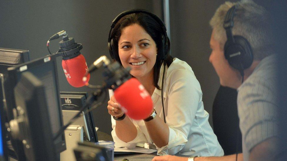 Mishal Husain and Justin Webb