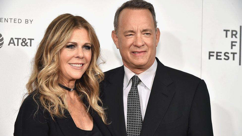 Rita Wilson and Tom Hanks